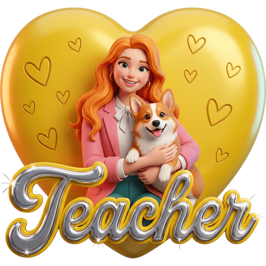 Corgi Teacher