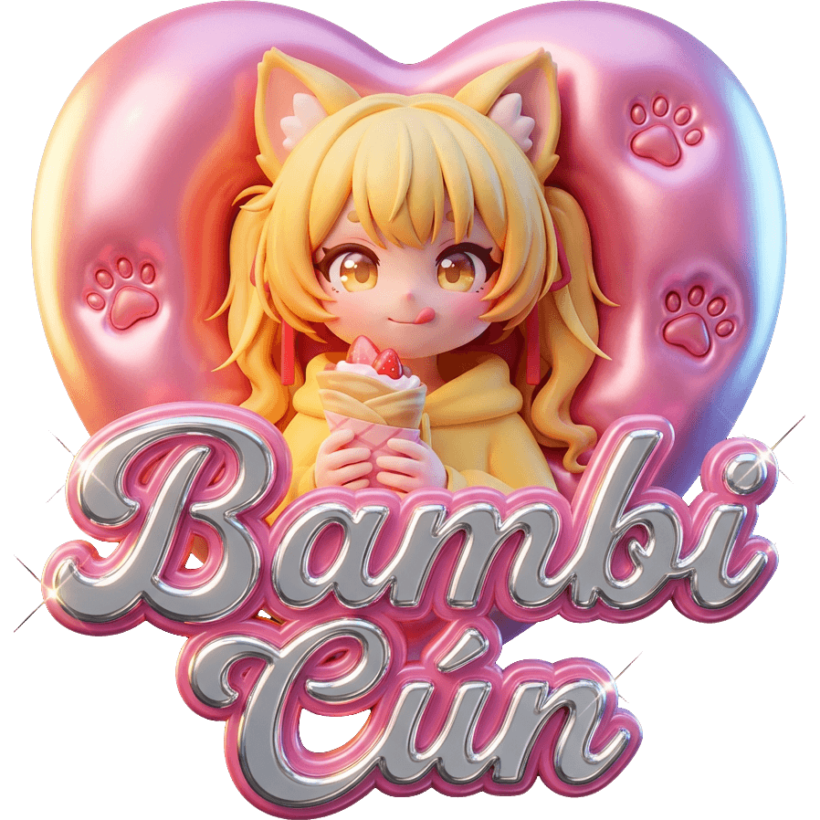 Bambi Cún Dâu Tây