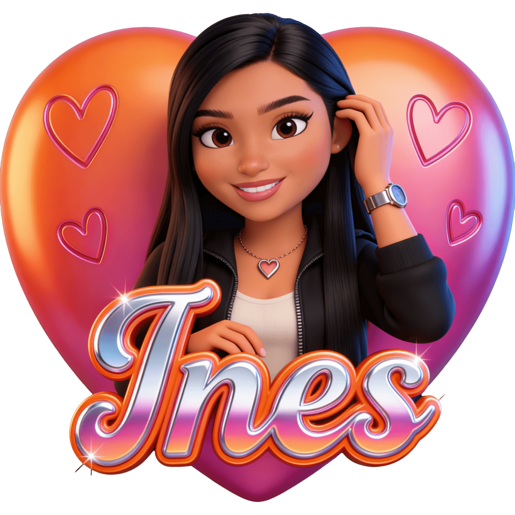 Ines en Neon