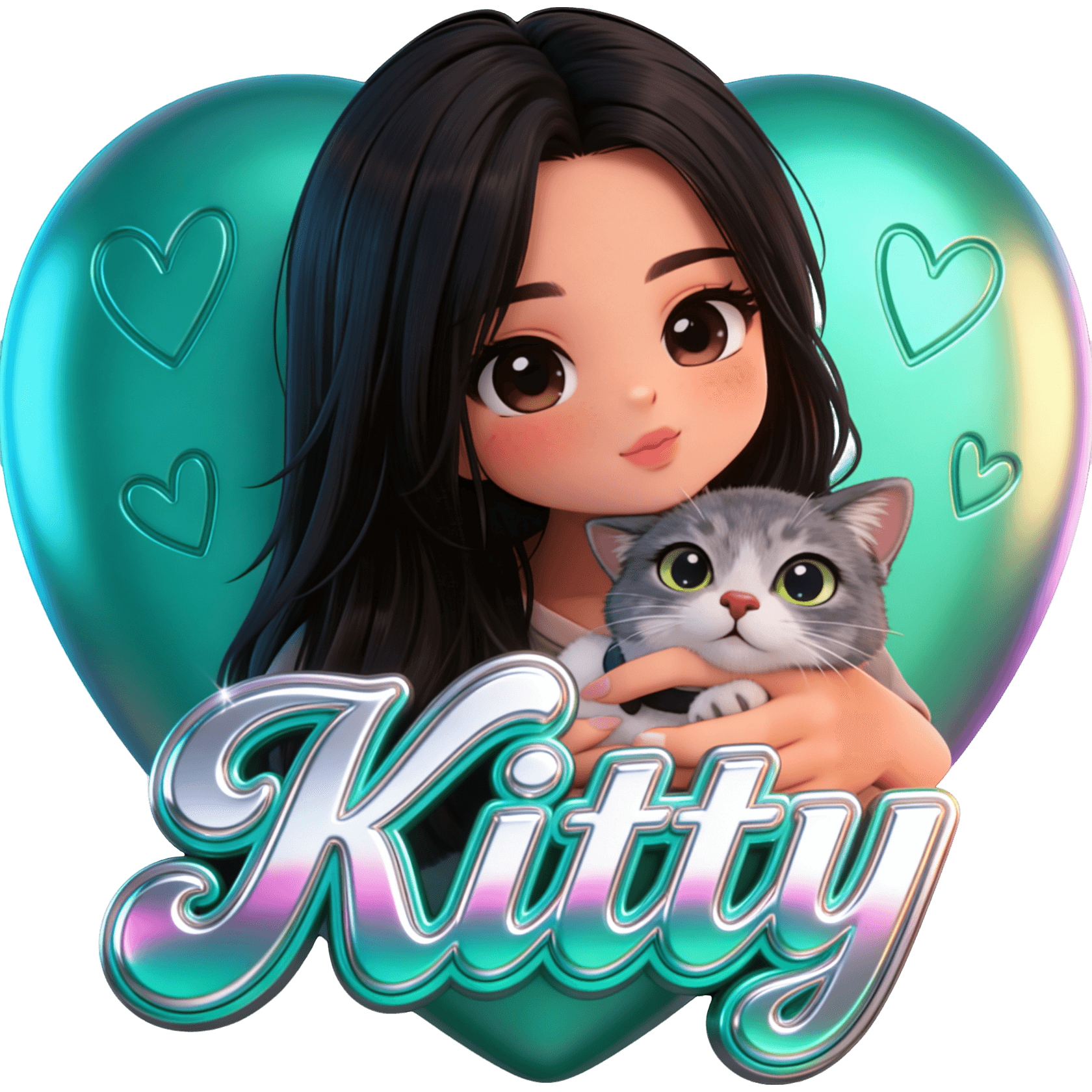 Kitty hug