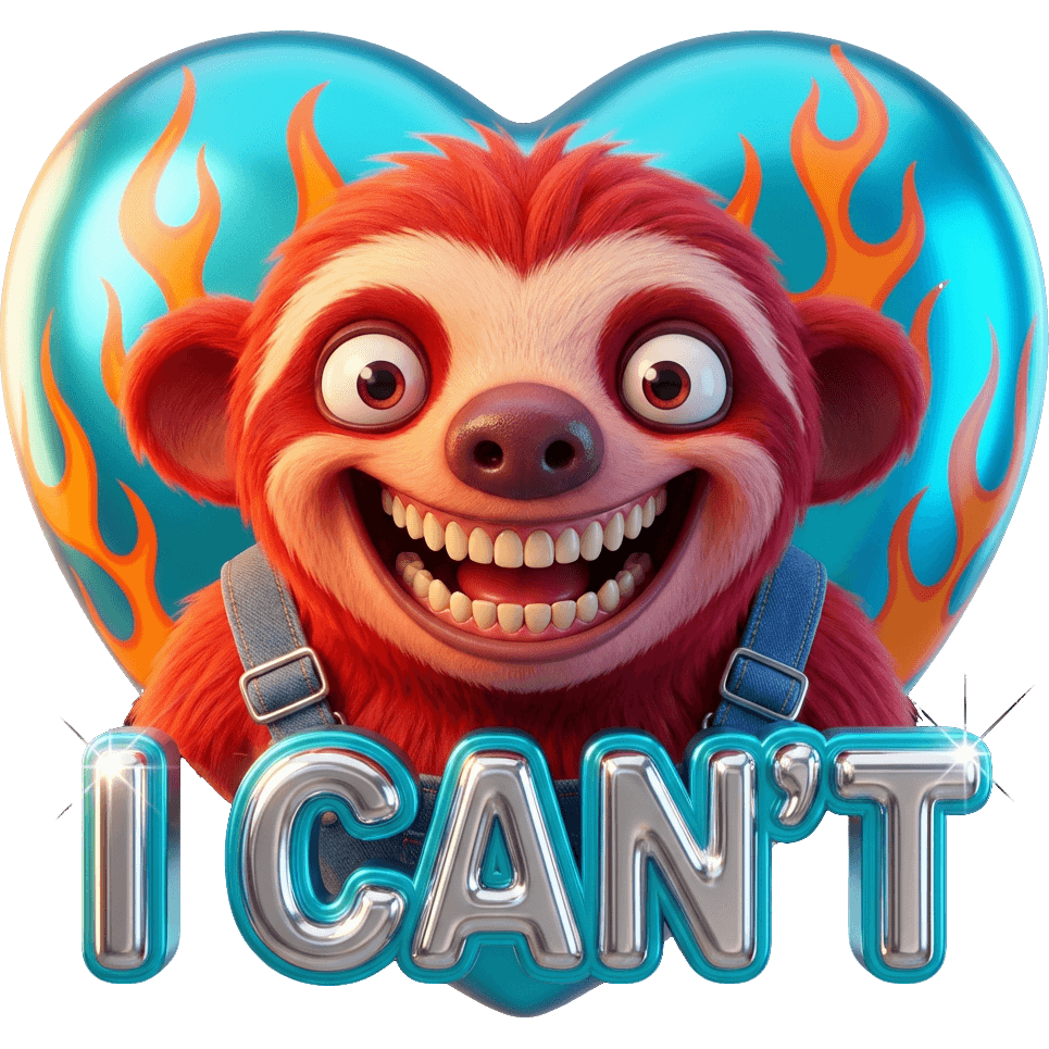 I CAN'T Sloth