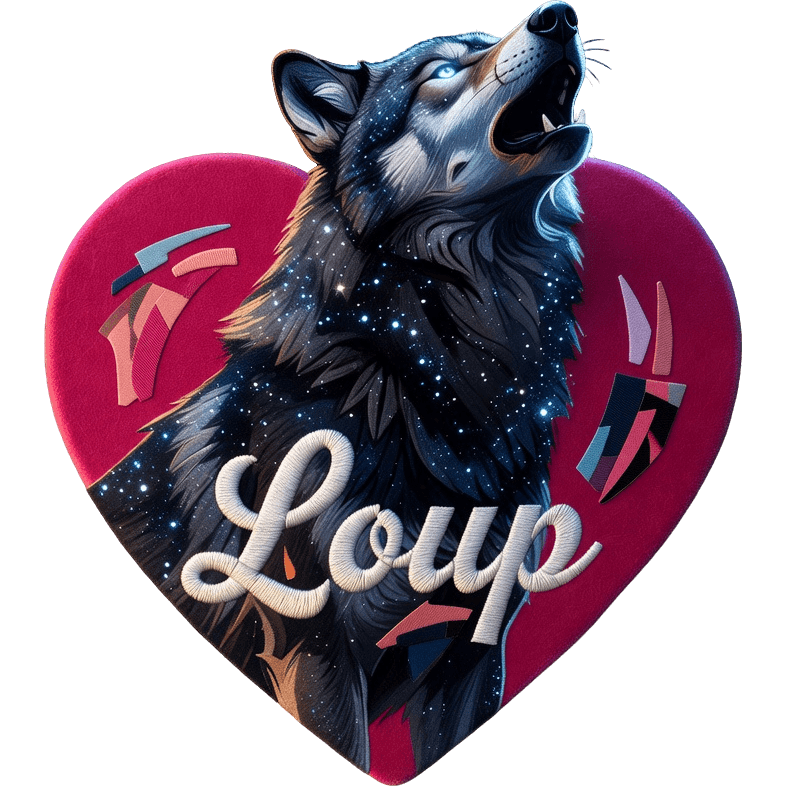 Loup Poser
