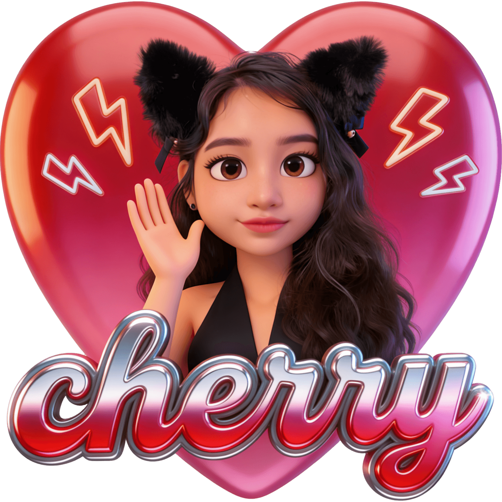 Cherry hand up