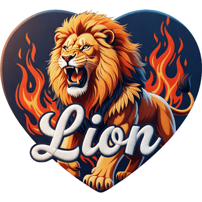 Lion Rugissant