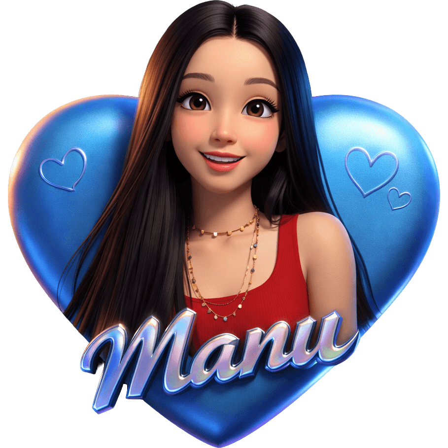 Manu em Azul