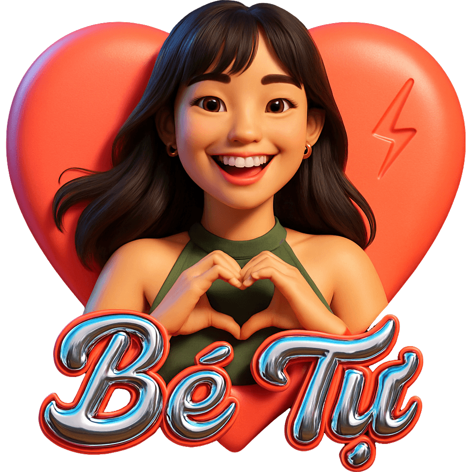 Bé Tự Thả Tim