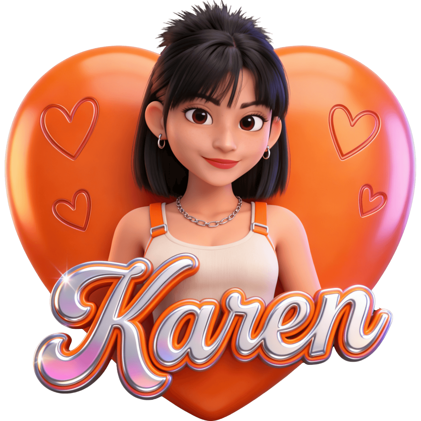 Karen en Orange