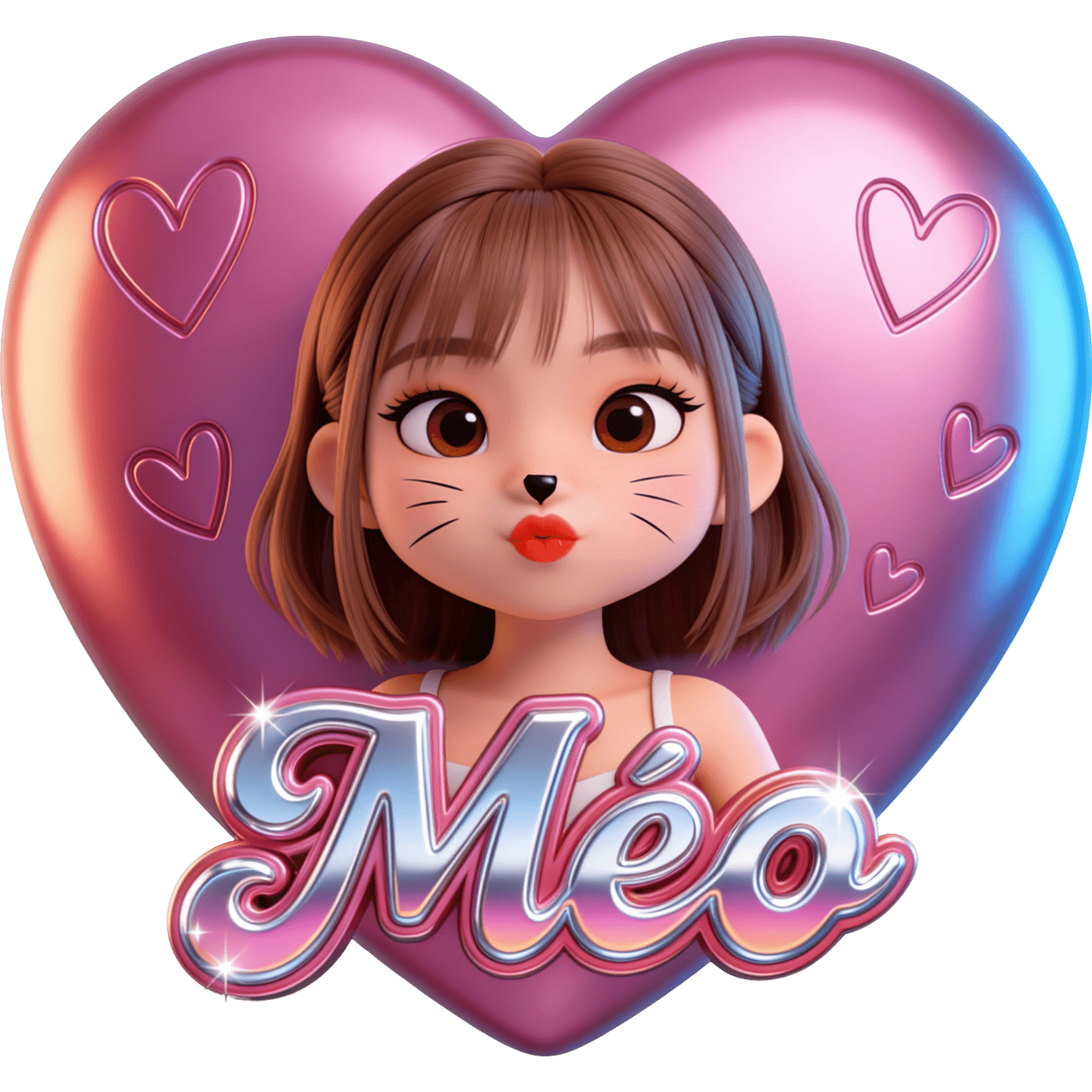 Méo Thỏ Hồng