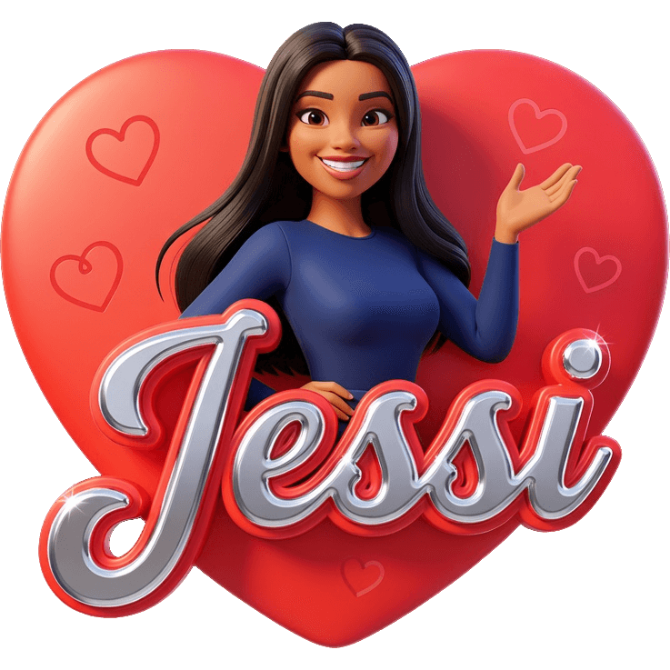 Jessi en rojo