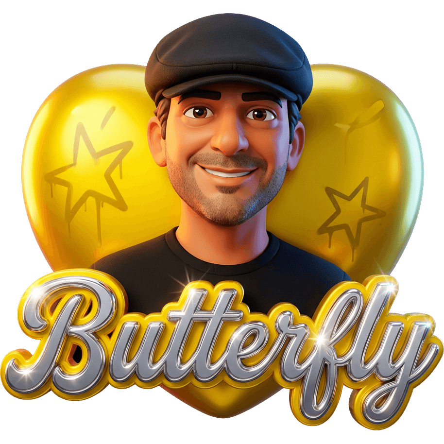 Butterfly Cap