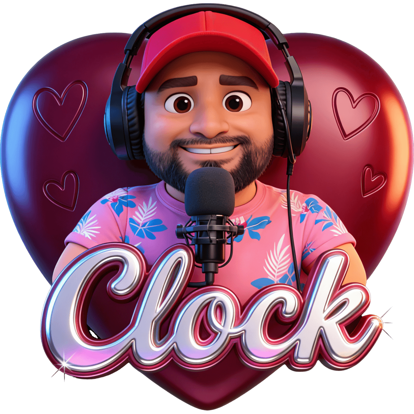 Soy Feliz Clock