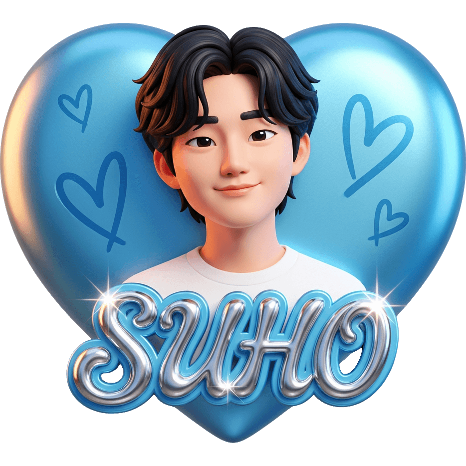 SUHO 블루