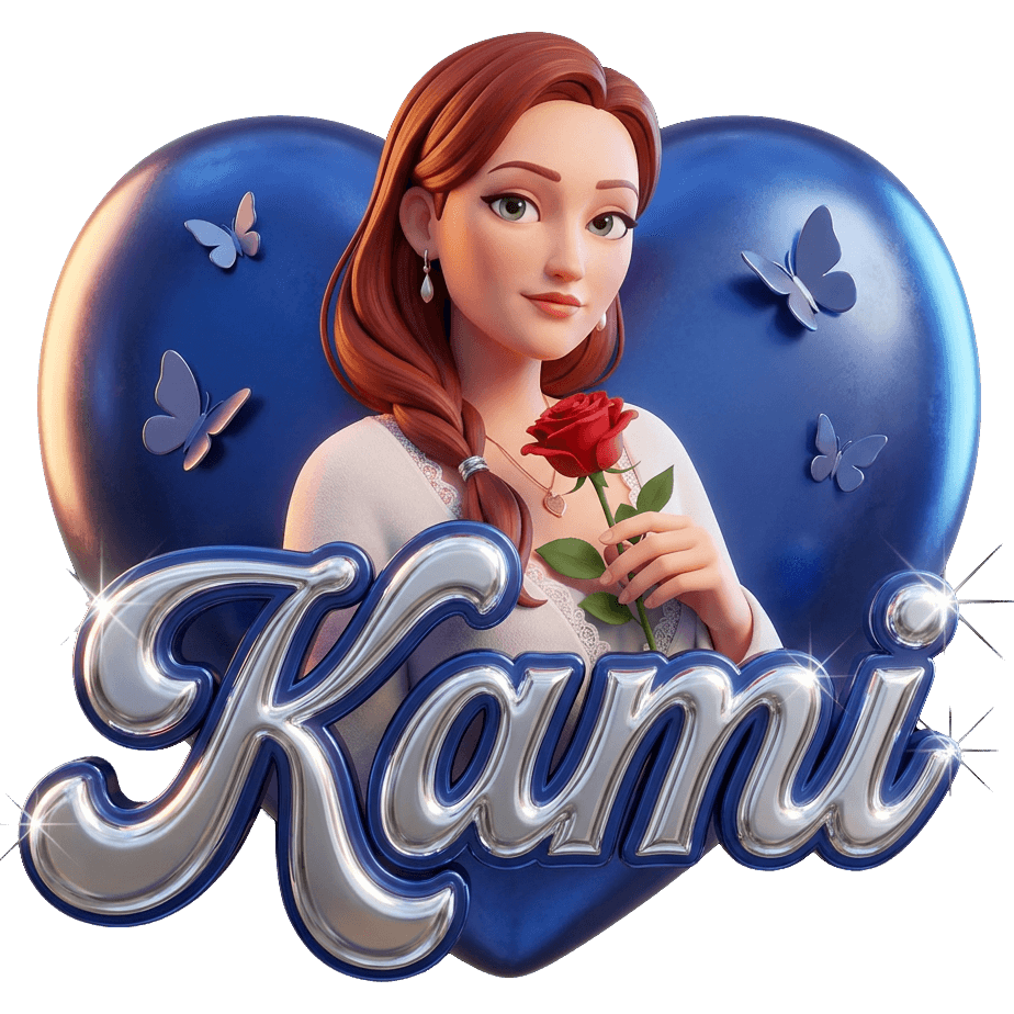Kami s růží