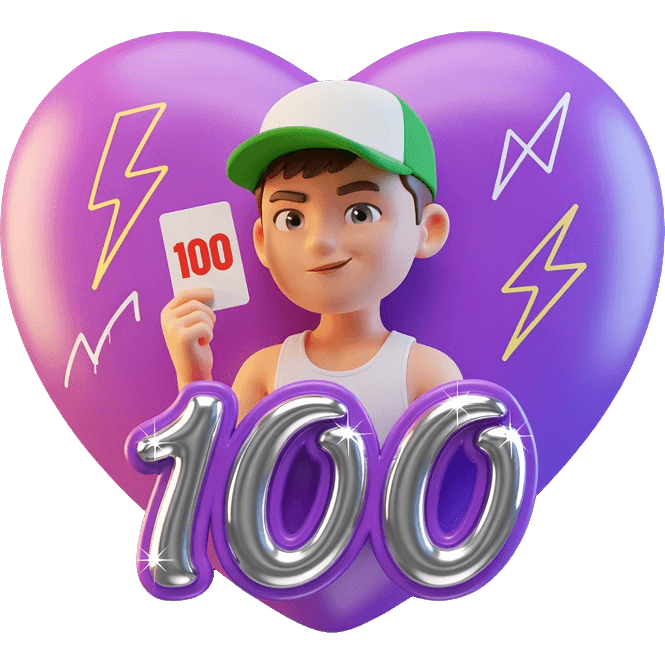 100 Card