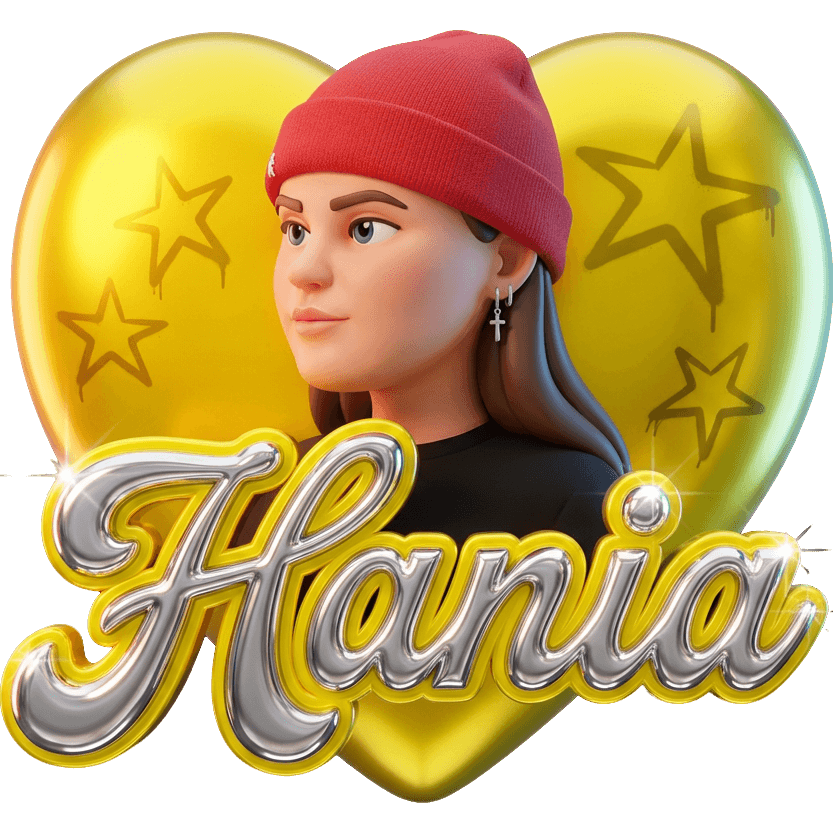 Hania in love