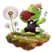 Tinydiny grassland
