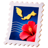 Hibiscus Stamp