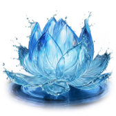 Aqua Spark Ring