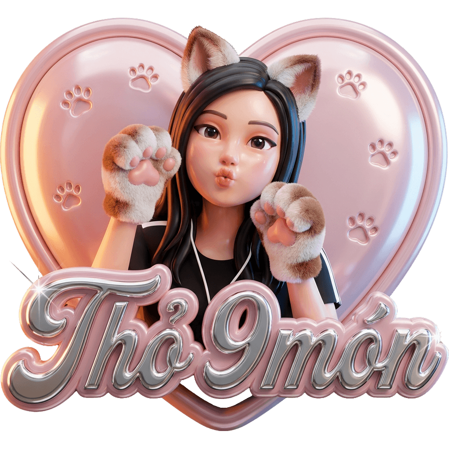 Thỏ 9món Hồng