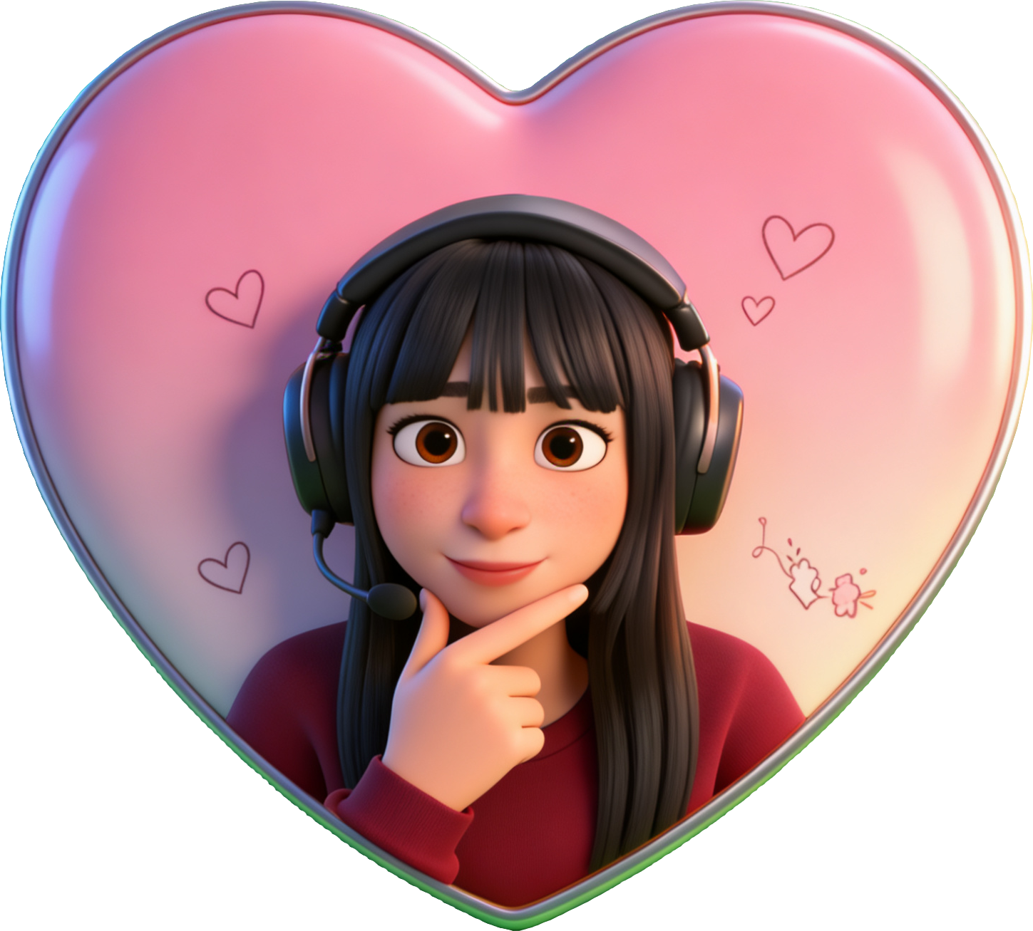 Headset Charm