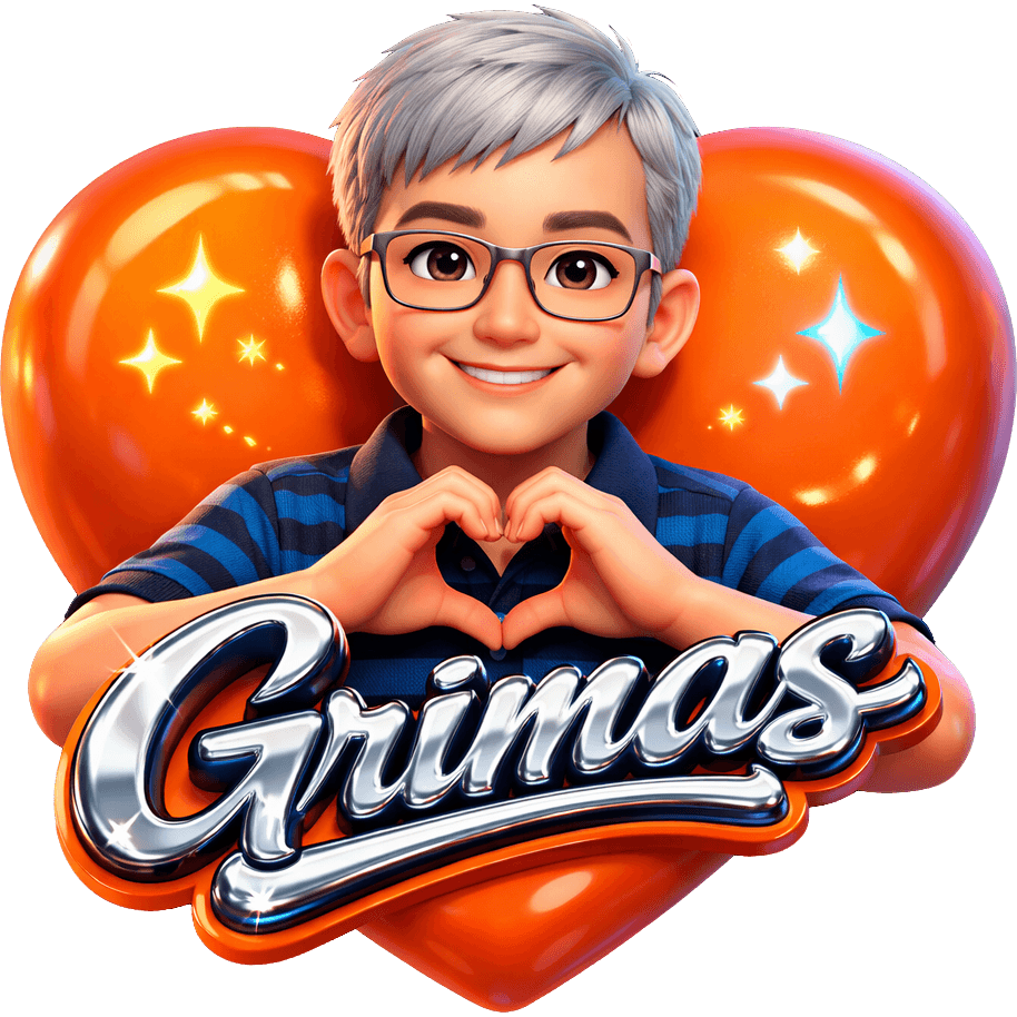 Grimas Coração