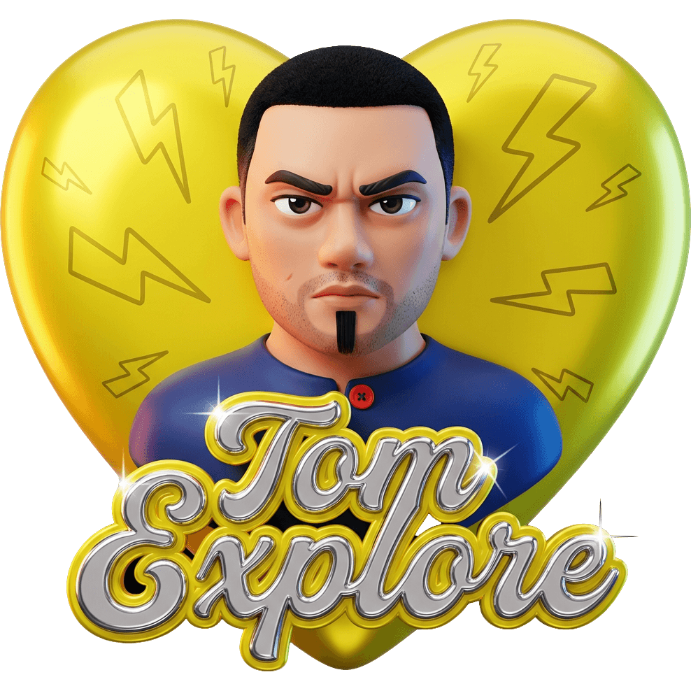 Tom Explore Biru