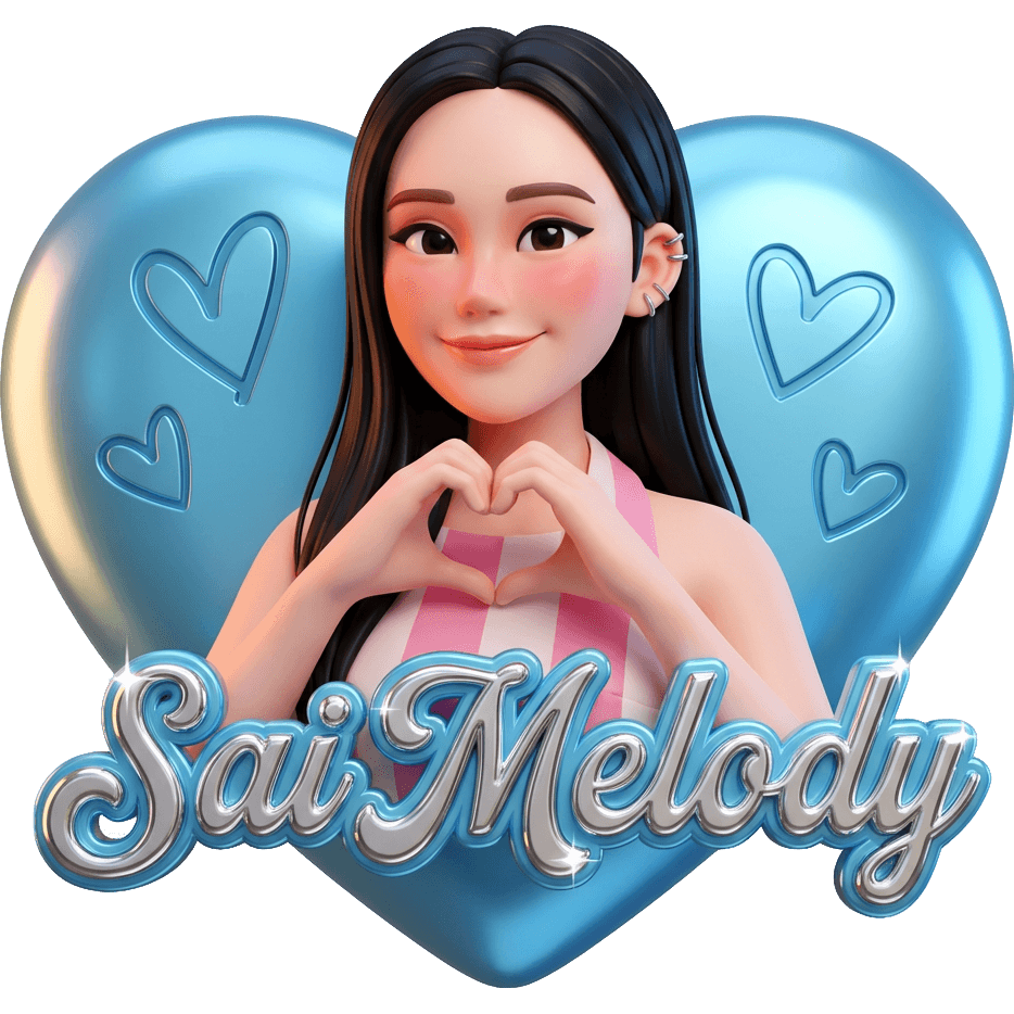 Sai Melody สีฟ้า