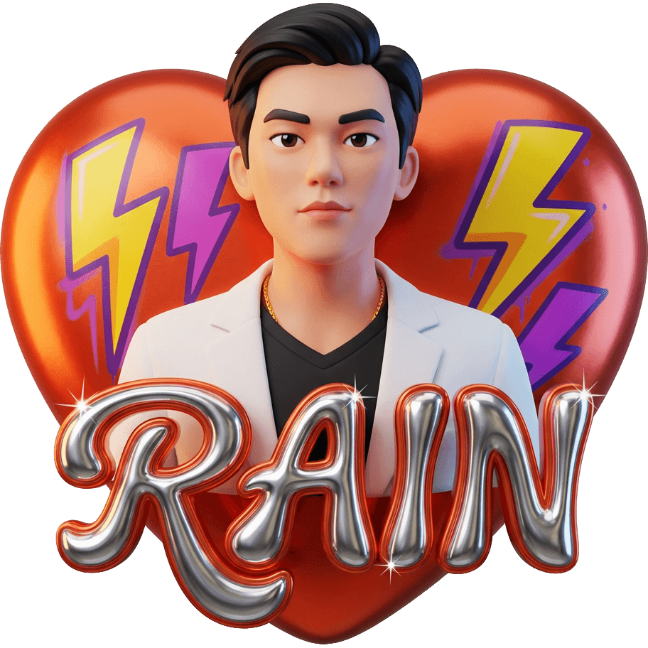 RAIN Vest Trắng