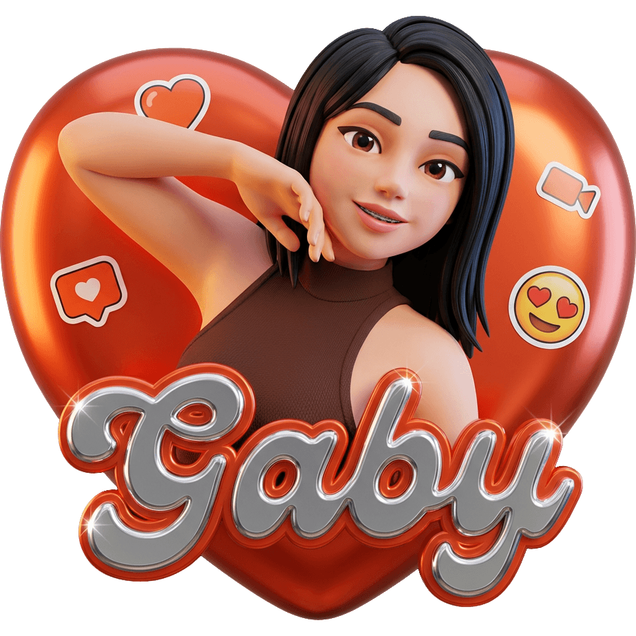 Pose de Gaby
