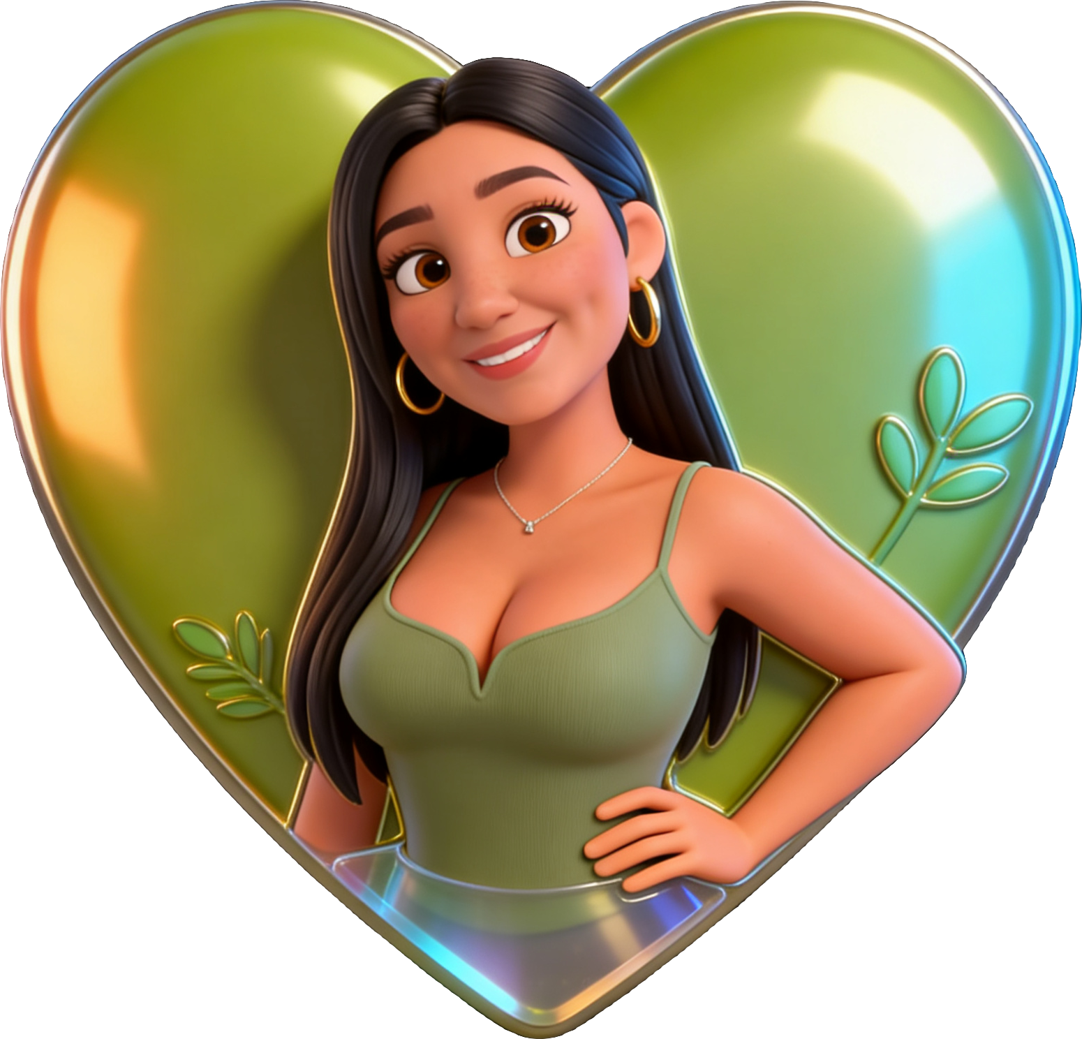 YM Olive Charm