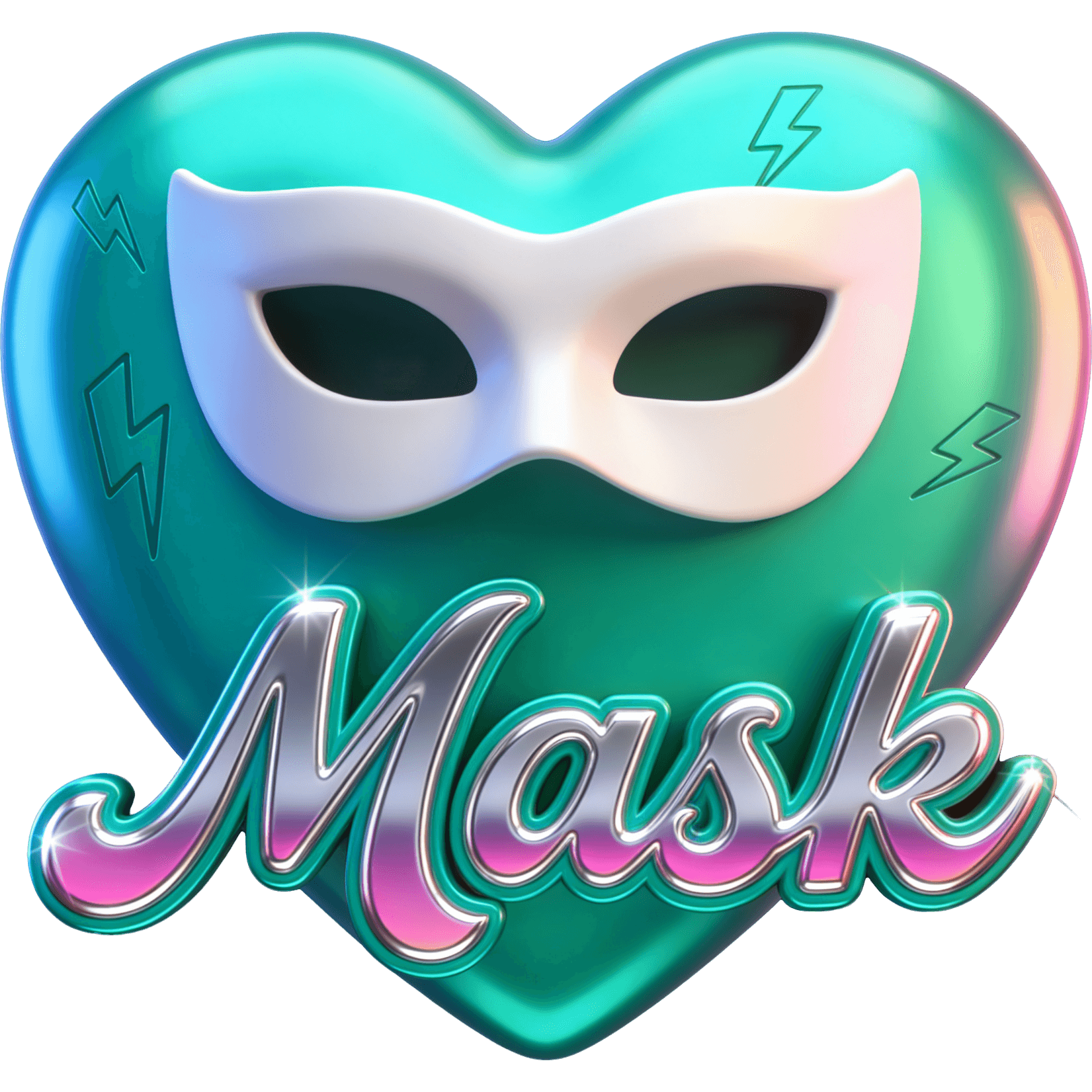Maschera Teal