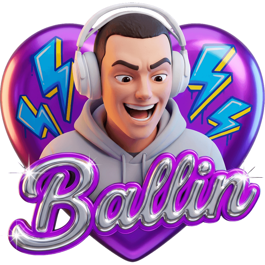 Fioletowy Ballin