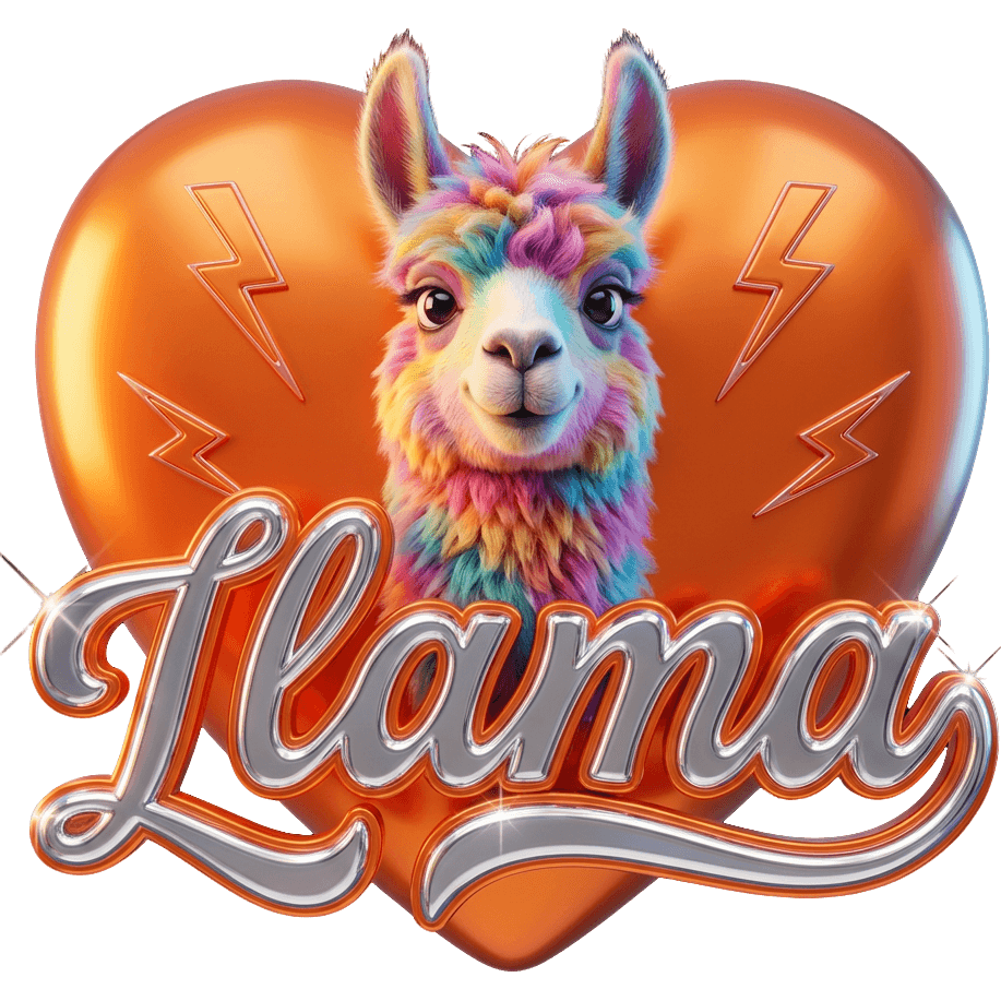 Rainbow Llama
