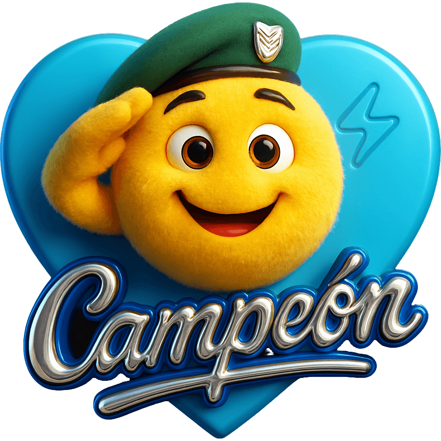 Saludo Campeón