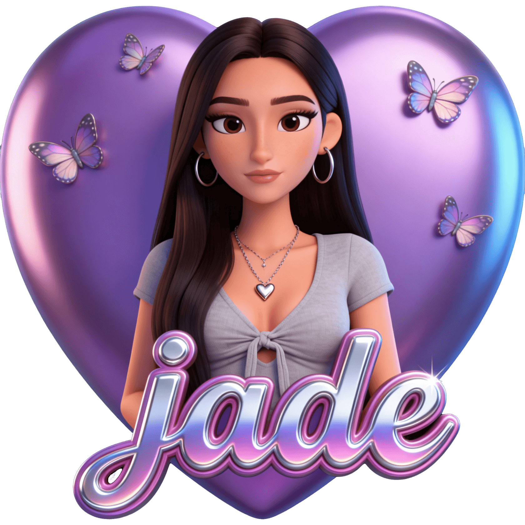 Jade heart
