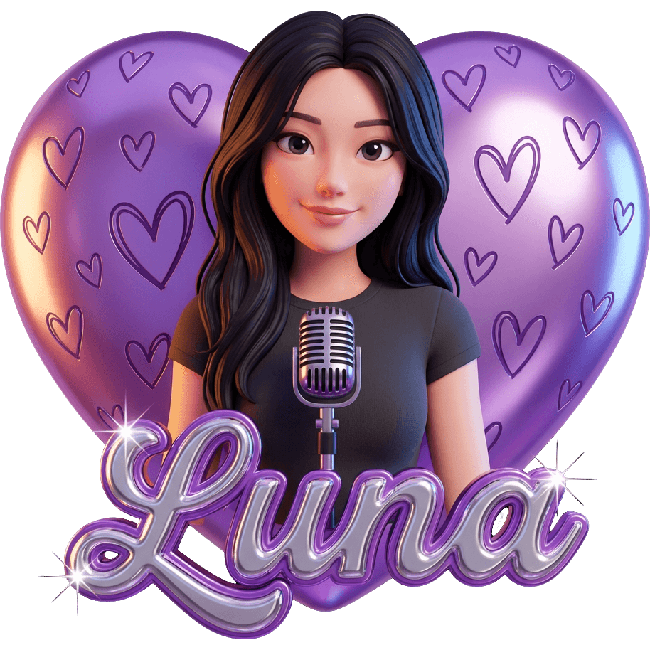 Luna On Mic