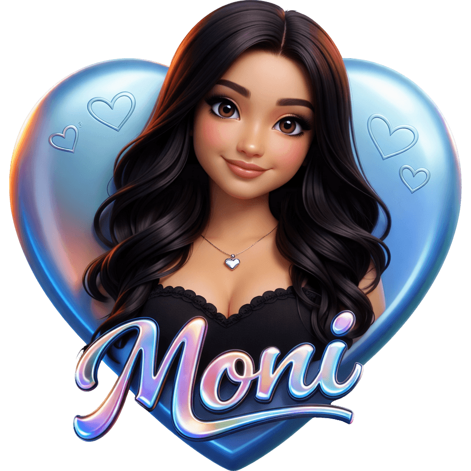 Moni en Azul