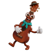 Ukulele player