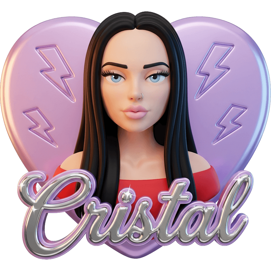 Cristal в красном