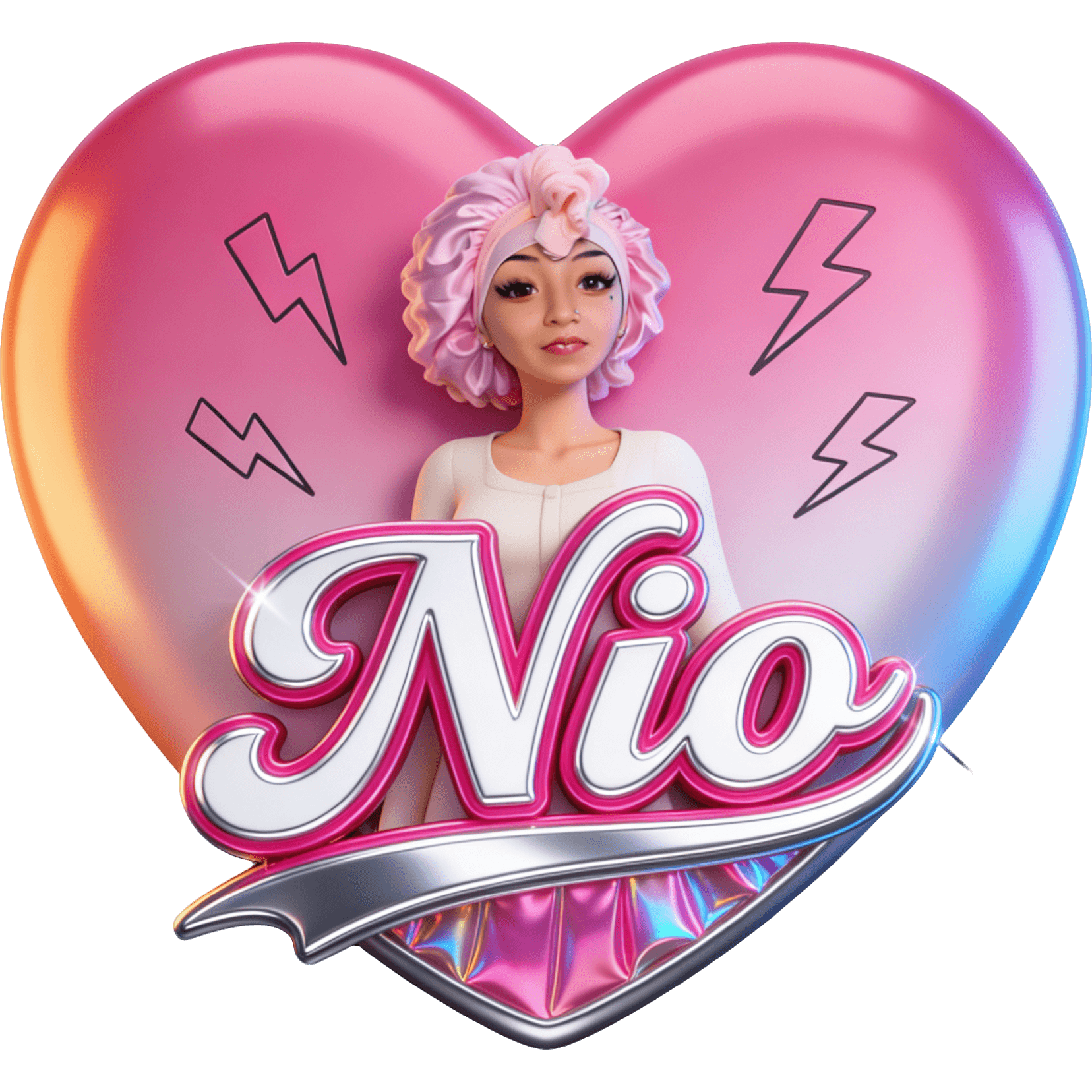 Pink Bolt Nio