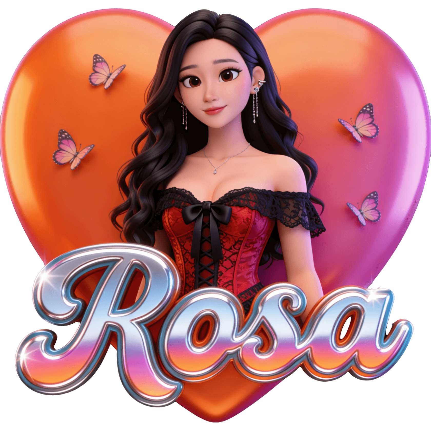Rosa Butterfly 