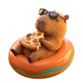 Capybara Pizza