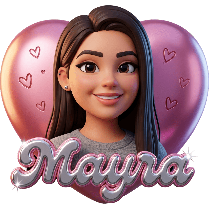 Mayra em Rosa