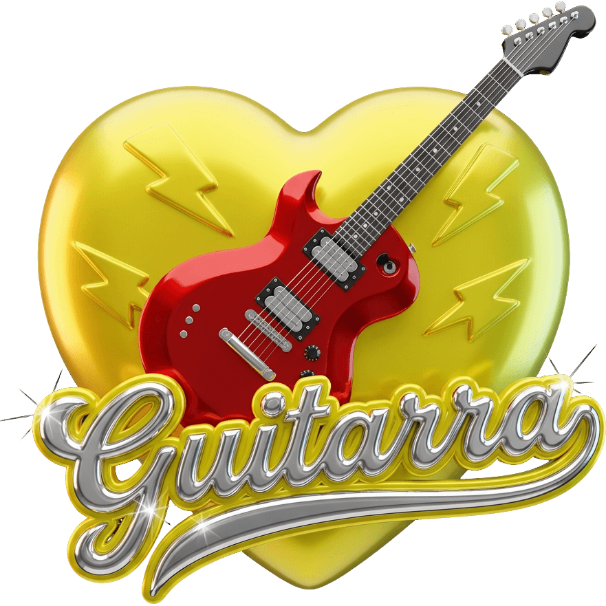 Guitarra Vermelha