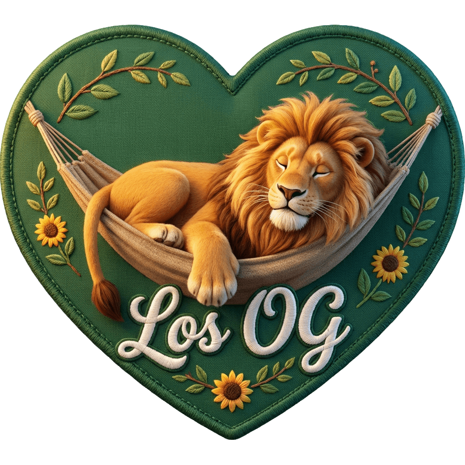 León en Hamaca