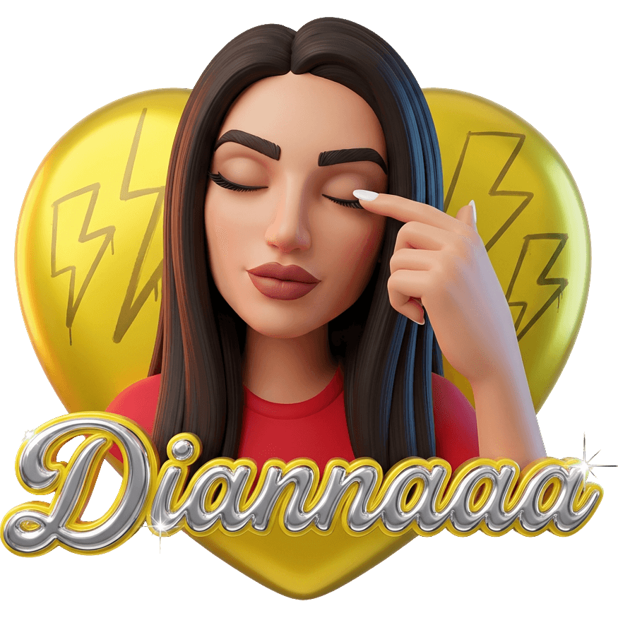 Diannaaa în Roșu