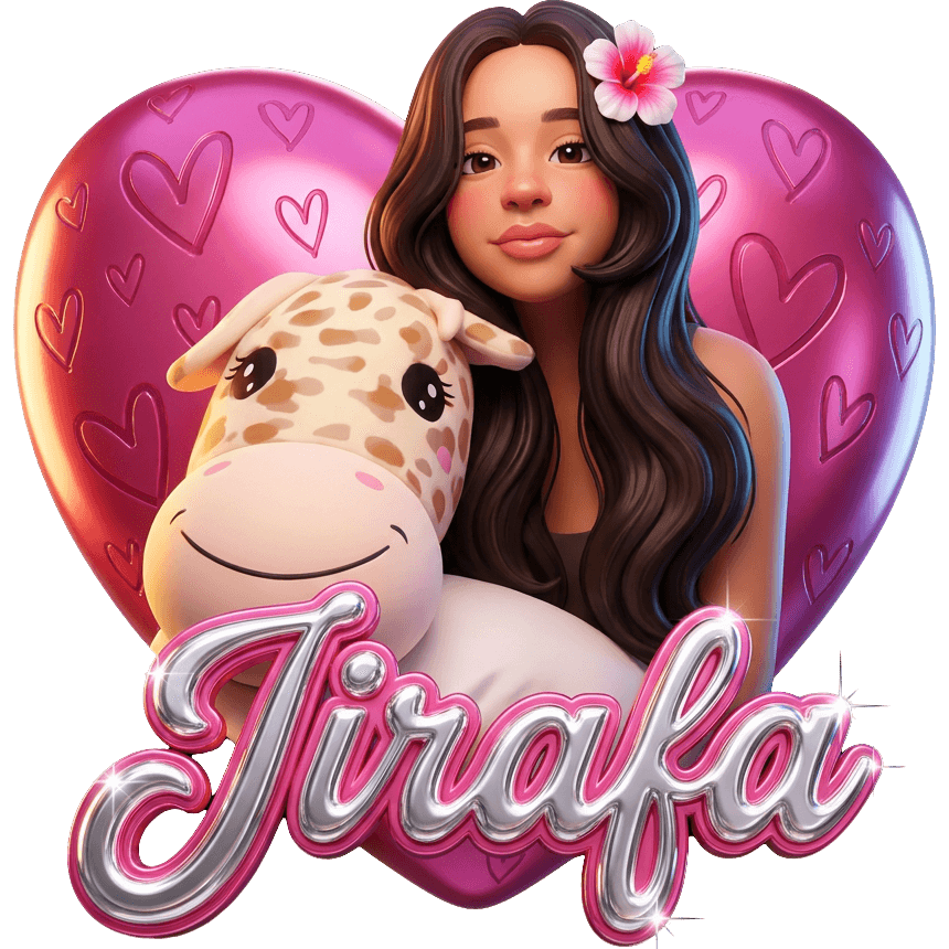 Jirafa Rosa