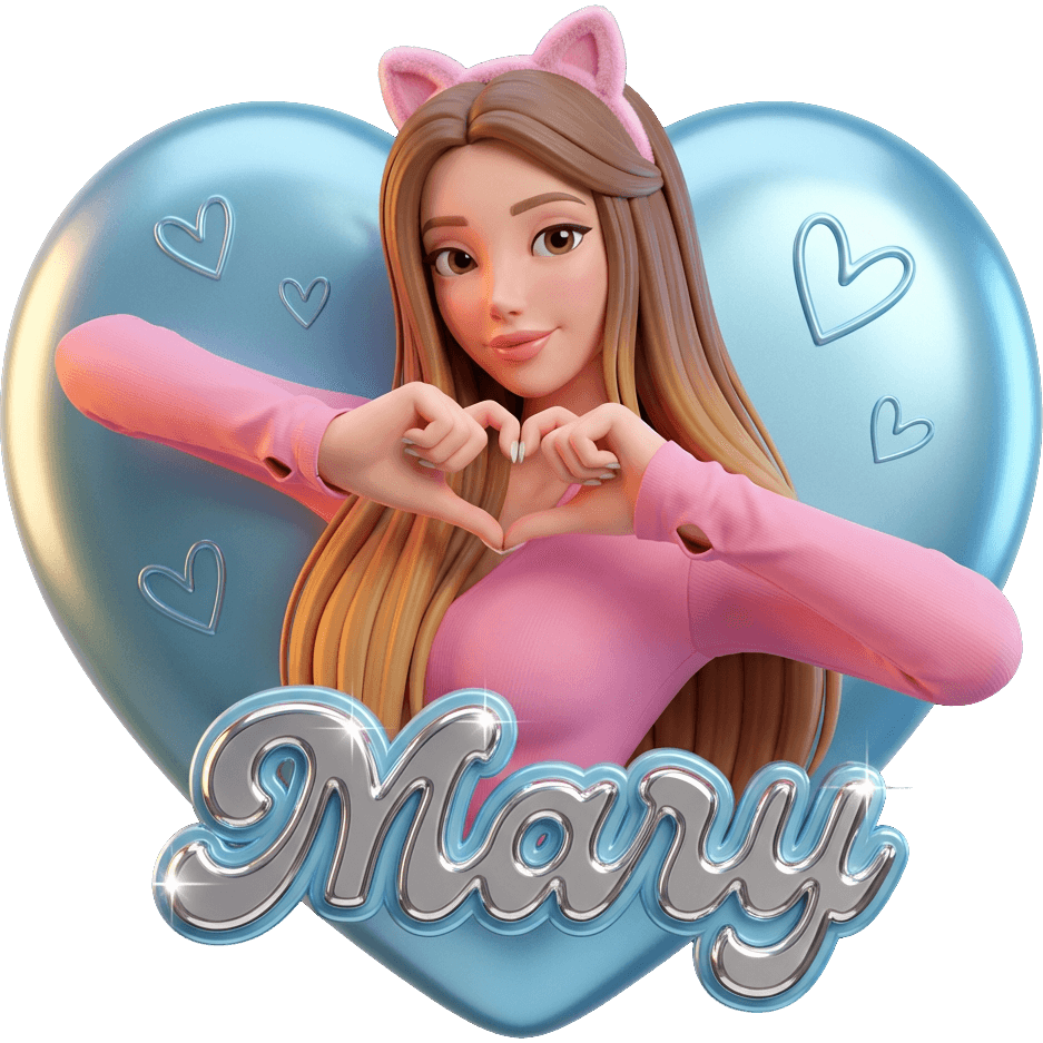 Mary Hand Heart