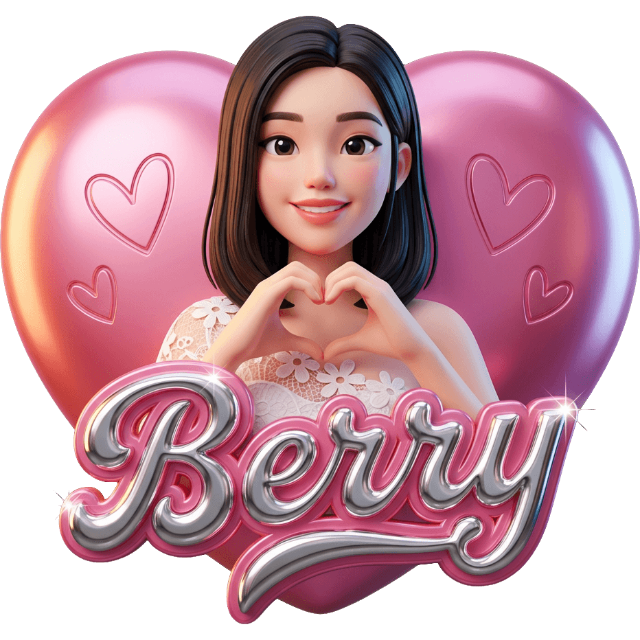 Berry สีชมพู