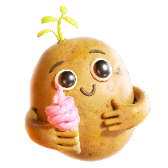 Potato ice